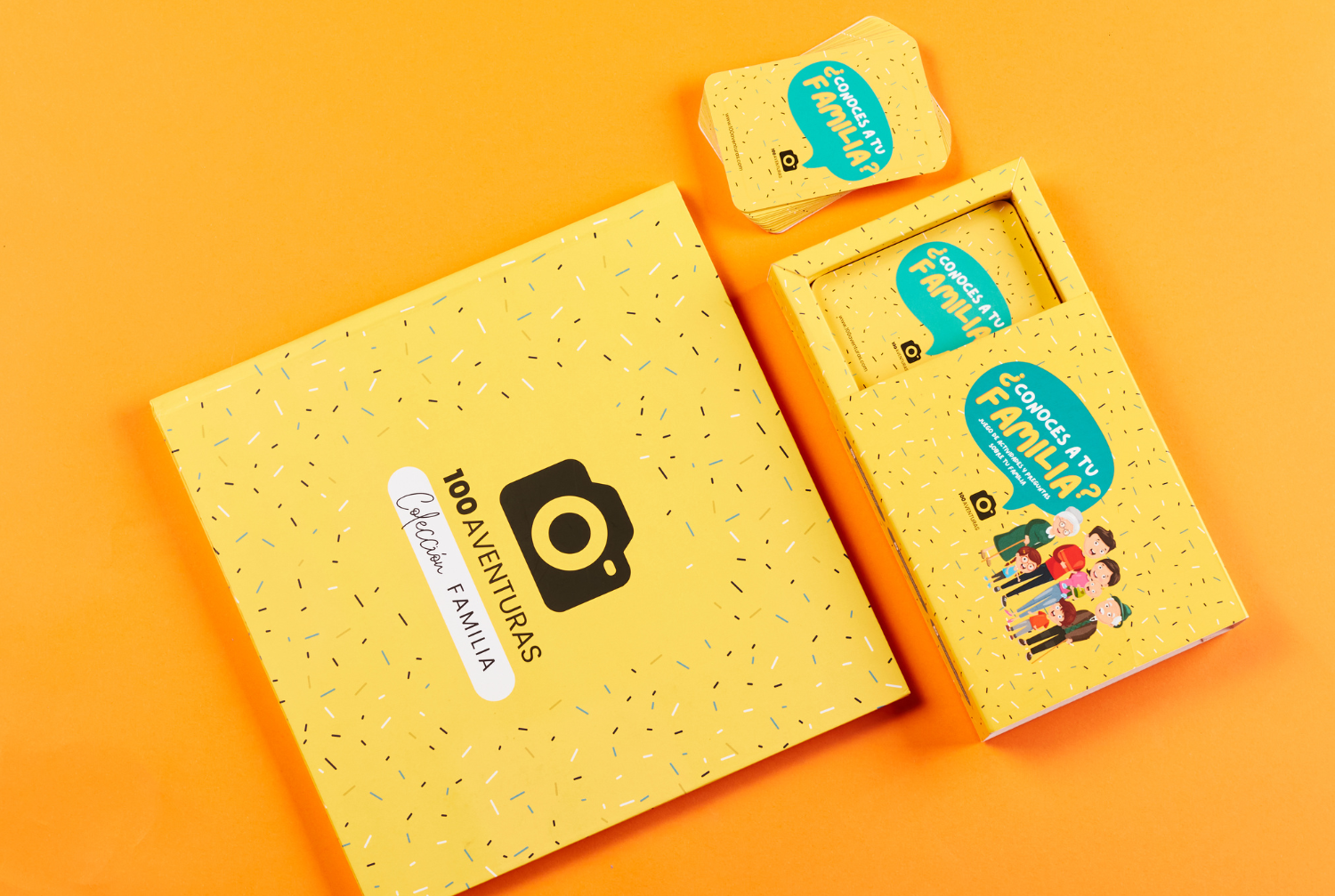 Pack Familiar: Cartas y Álbum 100 Aventuras para Niños y Jóvenes